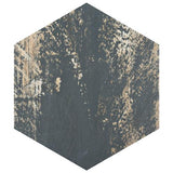 Merola Tile Gaugin Hex Catan Shadow 8-5/8 in. x 9-7/8 in. Porcelain Floor and Wall Tile (11.56 sq. ft. per case)