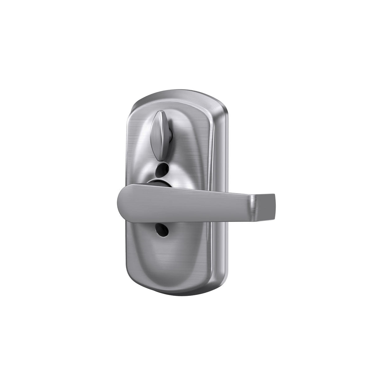 Schlage Plymouth Satin Chrome Electronic Keypad Door Lock with Elan Lever, Flex-Lock