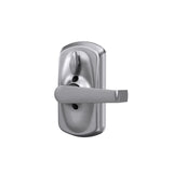 Schlage Plymouth Satin Chrome Keypad Lever with Elan Lever, Flex Lock (FE595PLYFFFELA)