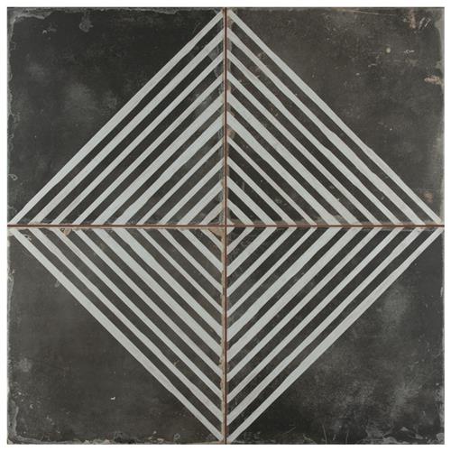 Merola Tile Kings Rombos 17-5/8 in. x 17-5/8 in. Ceramic Floor/Wall Tile