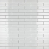 Merola Tile Metro Soho Glossy White 1-3/4 in. x 7-3/4 in. Porcelain Floor and Wall Subway Tile (1 sq. ft./Pack)