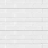 Merola Tile Metro Soho Glossy White 1-3/4 in. x 7-3/4 in. Porcelain Floor and Wall Subway Tile (1 sq. ft./Pack)