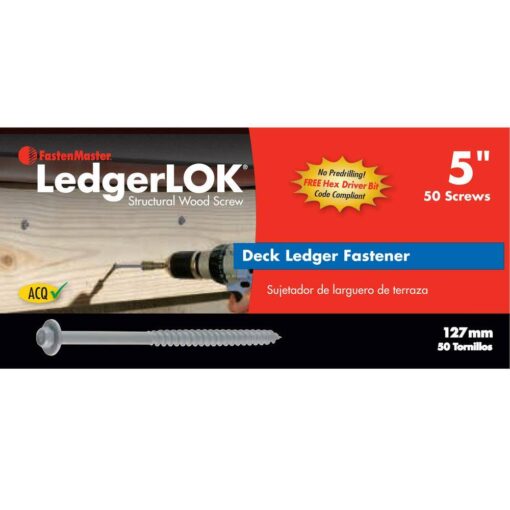 LedgerLOK Screws 3-5/8" 50/Box