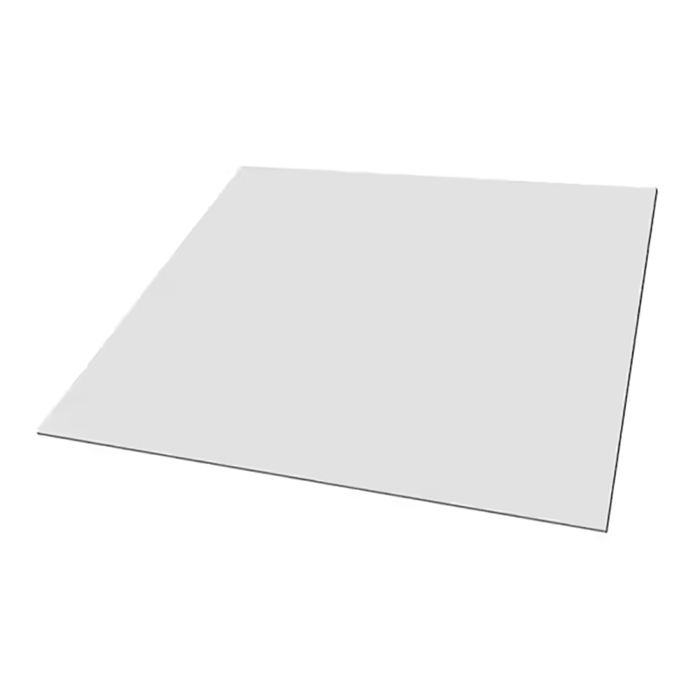 GAF EverGuard PVC Coated Metal Sheets White 4' x 10'