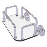 Allied Brass Skyline Wall Mounted Guest Towel Holder in Matte Black