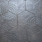 Gaudi Lux Hex Black 8-5/8 in. x 9-7/8 in. Porcelain Floor and Wall Tile (11.56 sq. ft./Case)