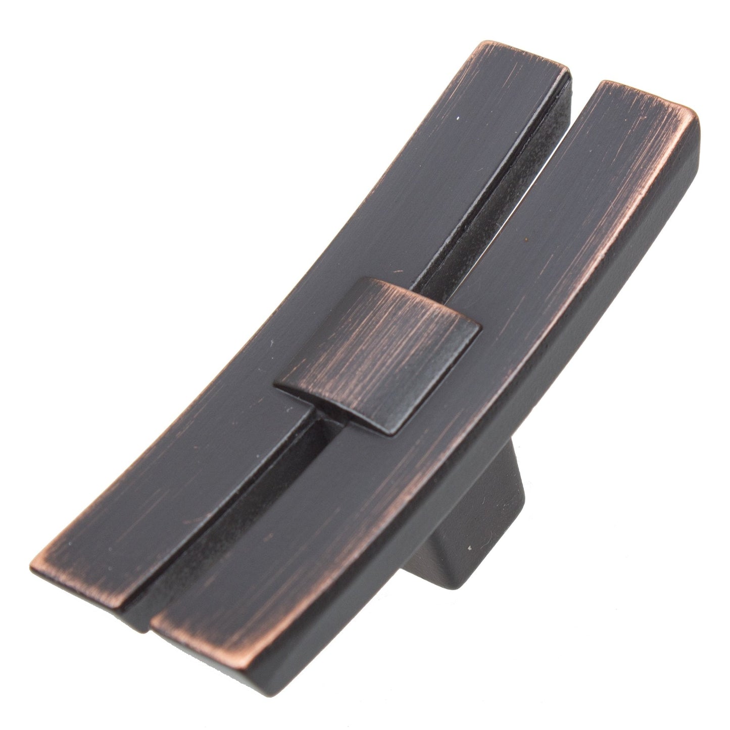 GlideRite 1-7/8 in. Industrial Dual Bar Cabinet Knobs – Oil Rubbed Bronze, Pack of 10