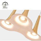 DLSSlighting Gold Decorative Italian Acrylic Bar Pendant Lamp