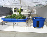 G-Floor GrowFloor 10 ft. x 61 ft. Absolute White Ceramic High Gloss Commercial Vinyl Sheet
