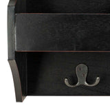 Safavieh Darcey Hanging Storage Wall Rack (Black) - 28 x 5 x 12 in