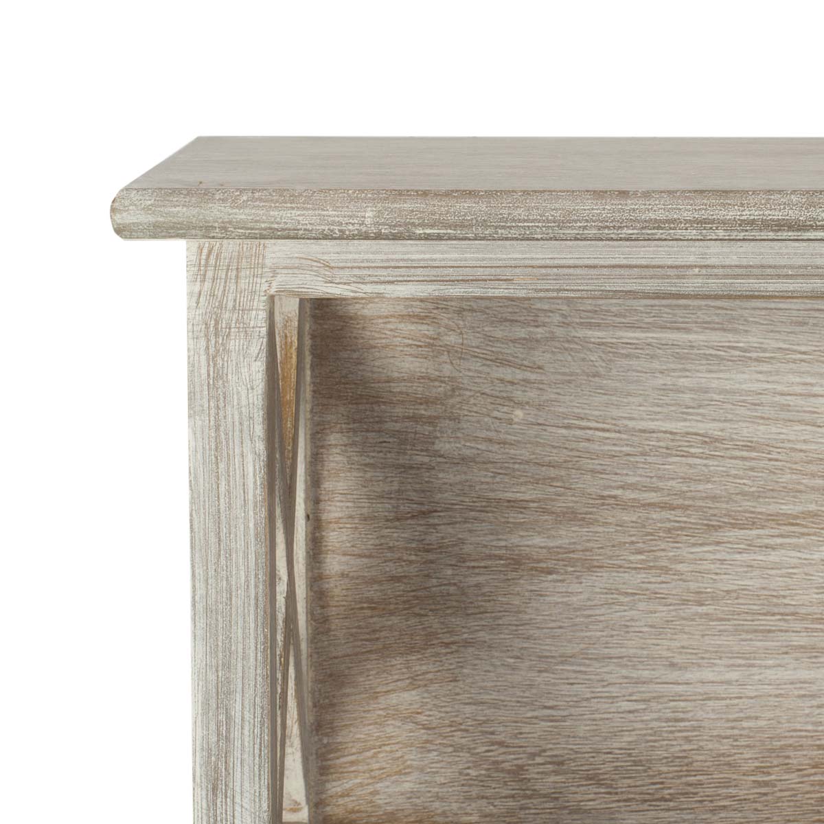Safavieh Freya Hanging Storage Wall Rack (Gray) - 28 x 5.9 x 12 in