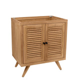 Avanity Harper 30-in Natural Teak Bathroom Vanity Cabinet