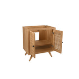 Avanity Harper 30-in Natural Teak Bathroom Vanity Cabinet