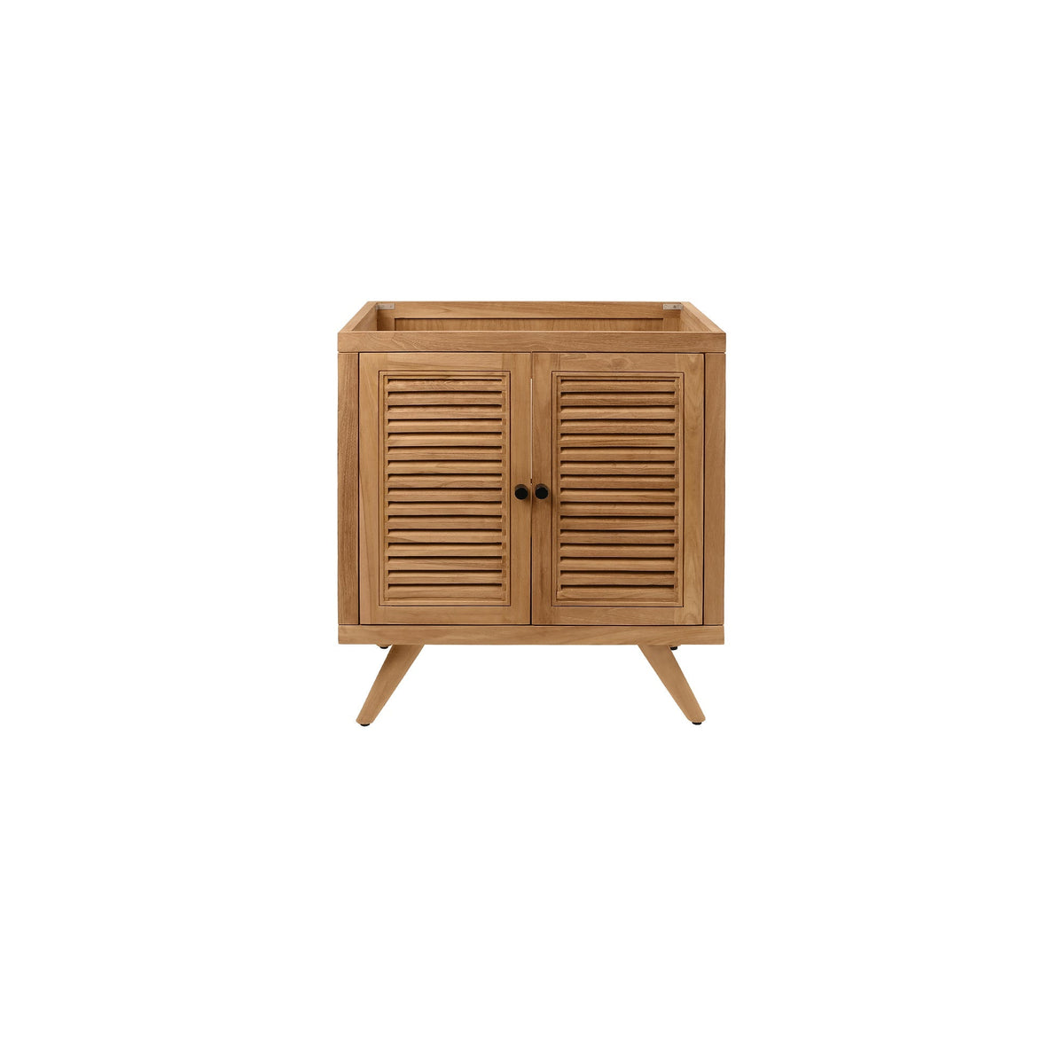 Avanity Harper 30-in Natural Teak Bathroom Vanity Cabinet