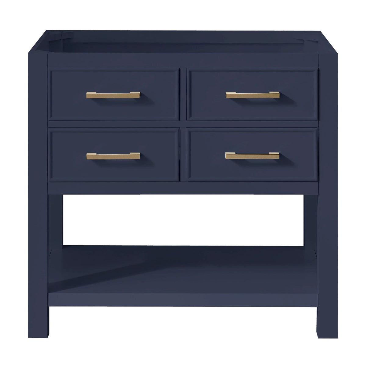 Hampton 30 in. Navy Blue Single Vanity Base