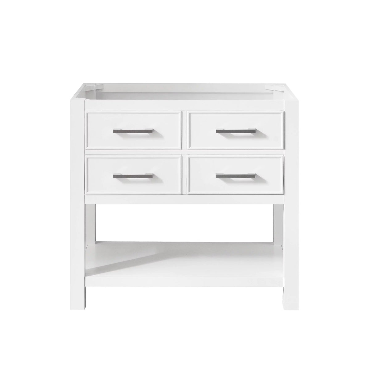 Hampton 36 in. White Single Vanity Base