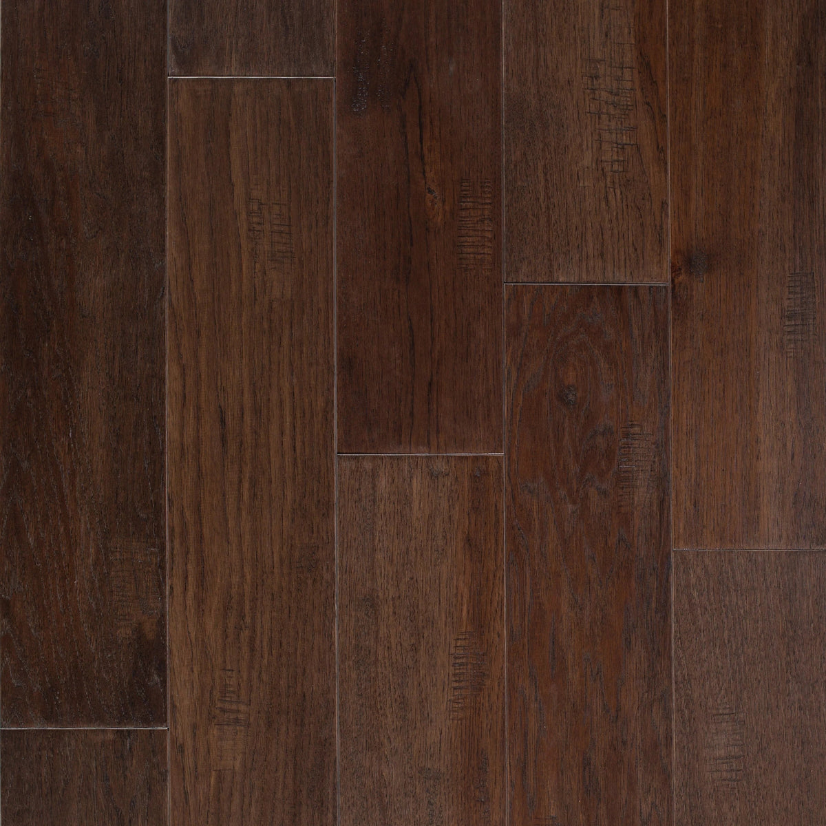 Hickory Salso Hand Scraped Water-Resistant Engineered Hardwood