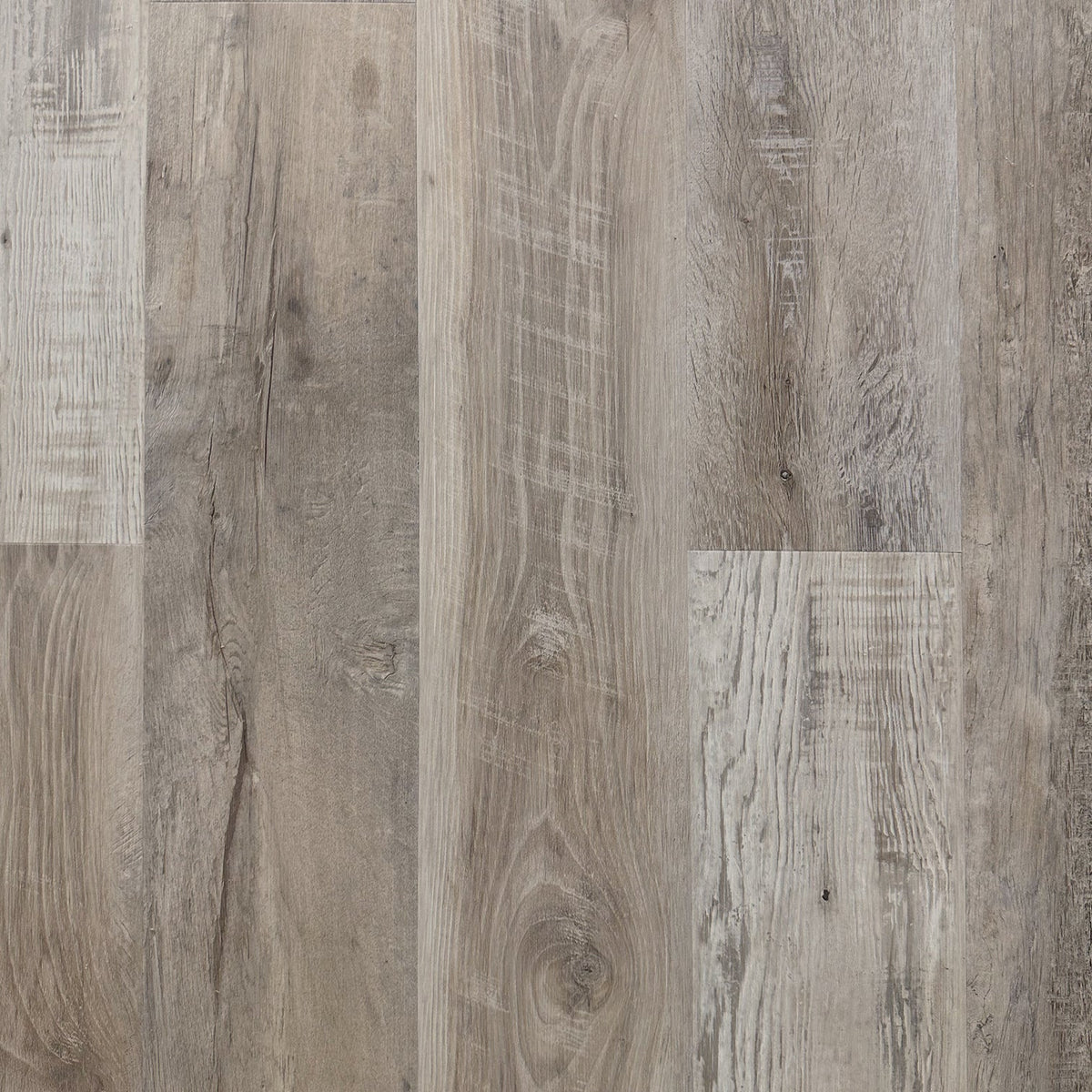 Highguard Silver Rigid Core Luxury Vinyl Plank - Foam Back