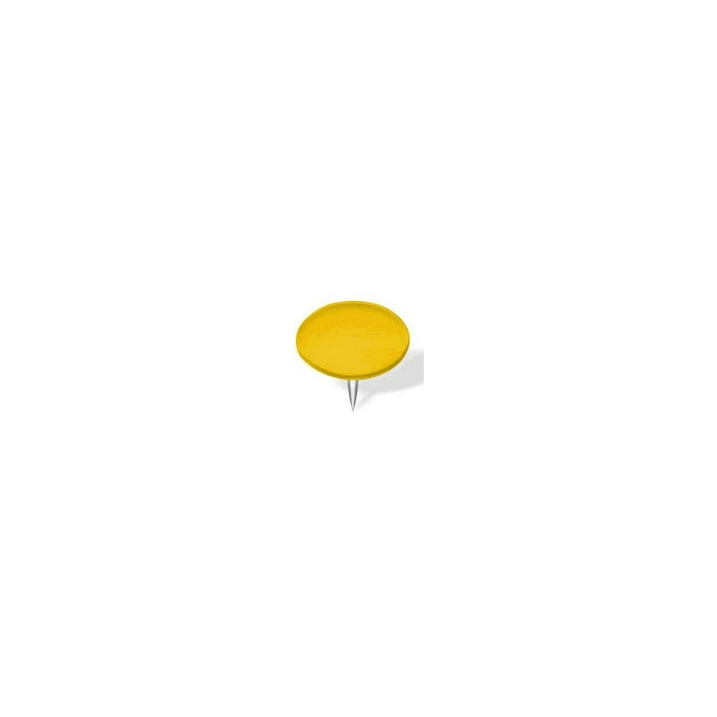 Hillman 0.375 in. Yellow Steel Thumb Tacks, 40-Pack