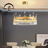 DLSS Lighting Co., Ltd Hot Sale Large Pendant Hanging Light LED Crystal Chandeliers Modern Decorative Pendant Lamp