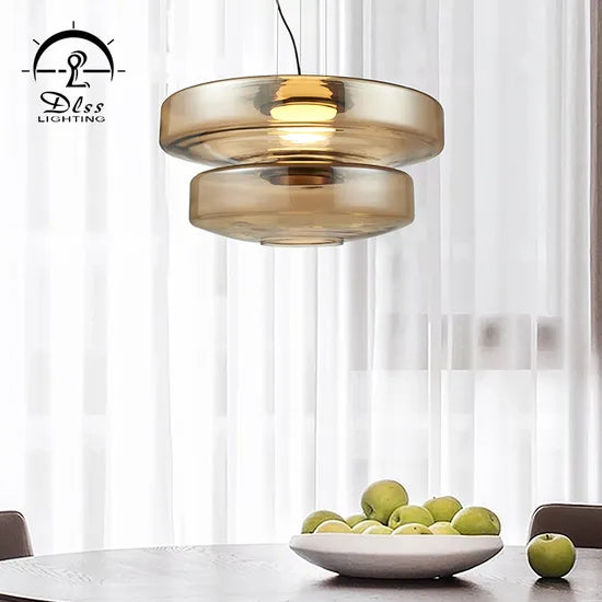 DLSS Lighting Hot Sell Modern Metal Glass LED Chandelier& Pendant Lighting