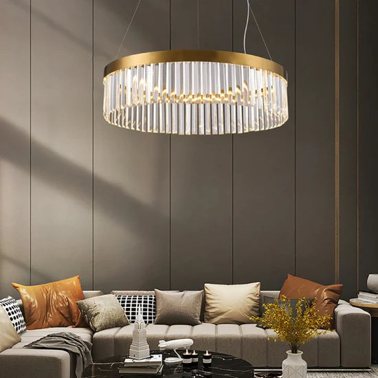 DLSS Hotel Modern Chandelier LED Hanging Lamp Nordic Industrial Room Pendant Lighting