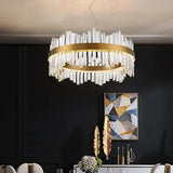 DLSS Hotel Modern Chandelier LED Hanging Lamp Nordic Industrial Room Pendant Lighting