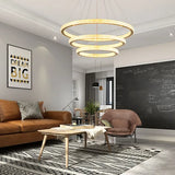 DLSS LIGHTING Hotel Pendant Lighting Indoor Living Aluminum Chandelier for Home Decor Modern Lamp