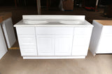 Project Source 36-in White Bathroom Vanity Cabinet (Base Only, Without Top)
