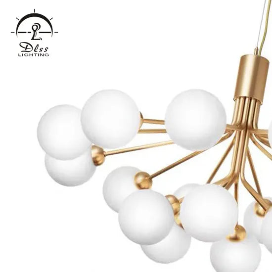 DLSS Lighting Inor Glass Pendant Lamp Chandelier