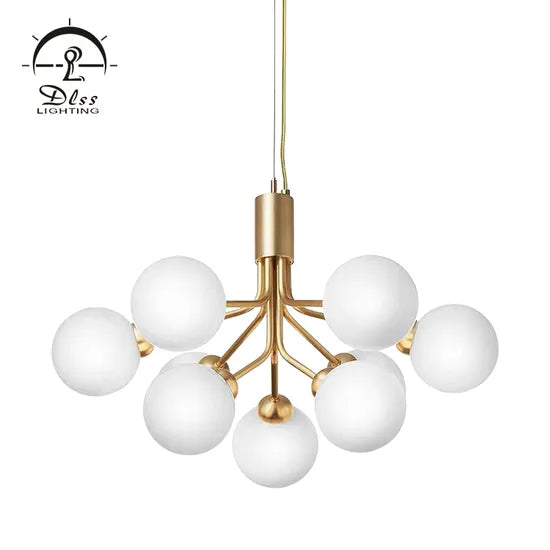 DLSS Lighting Inor Glass Pendant Lamp Chandelier