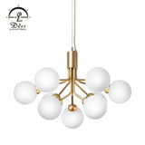 DLSS Lighting Inor Glass Pendant Lamp Chandelier