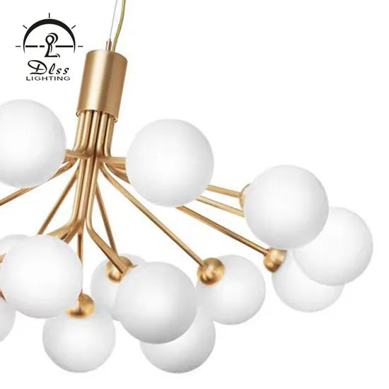 DLSS Lighting Inor Glass Pendant Lamp Chandelier