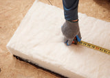 CertainTeed R-19 Kraft Faced Fiberglass Batt Insulation, 24 in x 48 in, 144 sq ft