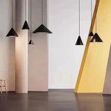 DLSS Lighting Iron and Aluminum LED Bar Pendant Lamp