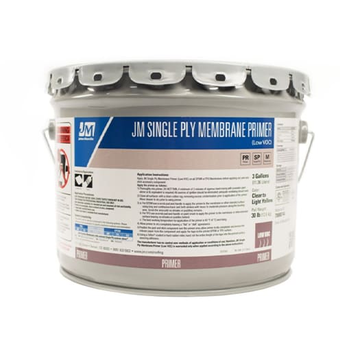 JM Single Ply Membrane Primer Low-VOC 3 gal