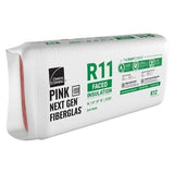 Owens Corning R-11 Kraft Faced Fiberglass Insulation Batts, 3.5 in. x 15 in. x 105 in. (5 Bags)