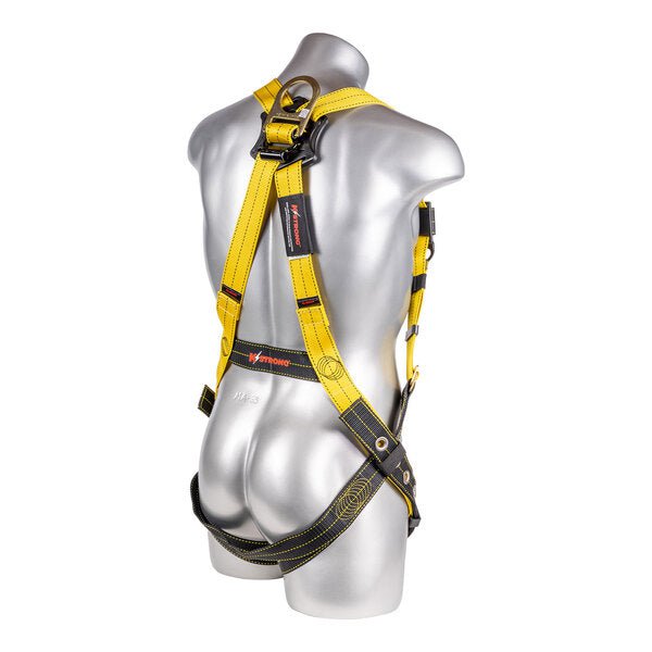 Kapture 5 Point  Element Full Body Harness - 3 D-Rings - QC Chest - Tongue Buckle Legs - Revolta Oil & Water Rep Webbing - All Sizes image 4