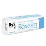 Ecobatt R-25 Kraft Faced Fiberglass Insulation Batts - All Sizes