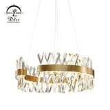 Dlsslighting LED 45W 3000K Big Crystal Chandelier Light