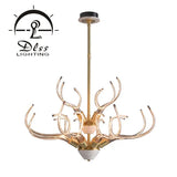 DLSS LED Antler-Style Fashion Pandant Light