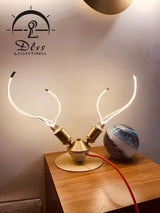 DLSS LED Antler-Style Fashion Pandant Light