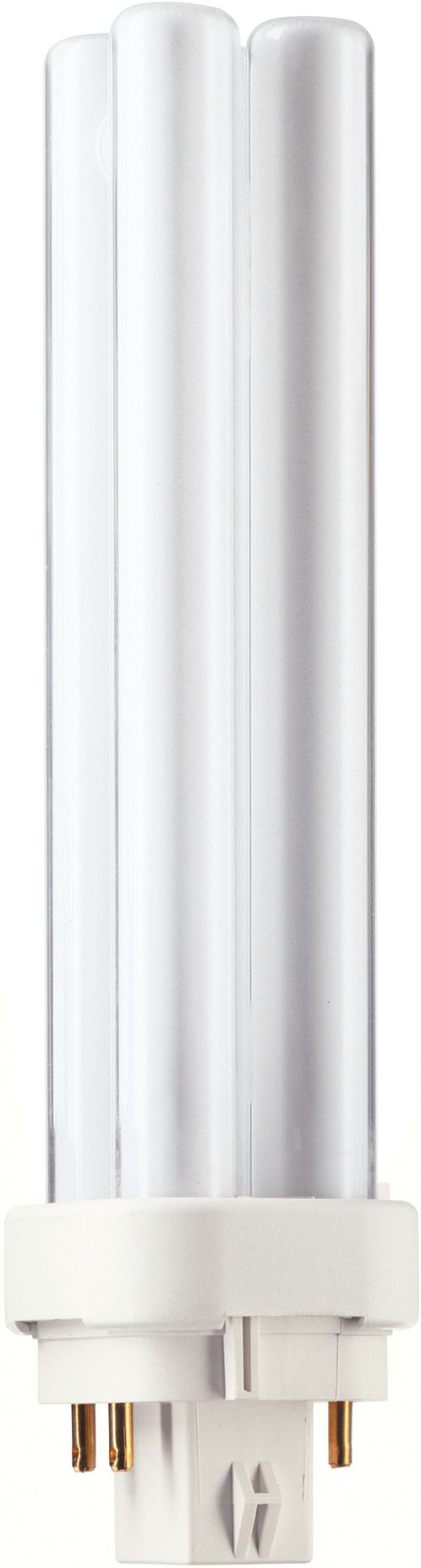 Philips 18-Watt PL-C CFLNI G24q-2 4-Pin Non-Integrated Light Bulb, Soft White 2700K