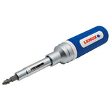 LENOX 8-in-1 Ratcheting Screwdriver Variety Pack – PH #1, PH #2, T25, SQ #2, SL 8–10, 1/4", 3/8", 5/16" Nut Drivers