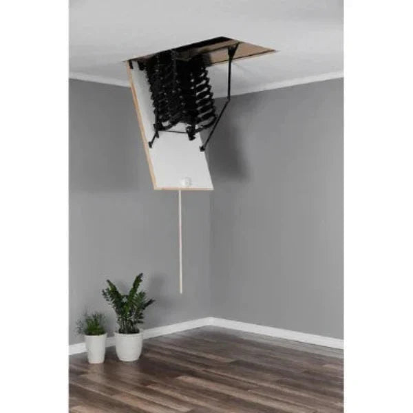 Scissor Insulated Attic Ladder - 31.5in x 23.5in (Long) image 3