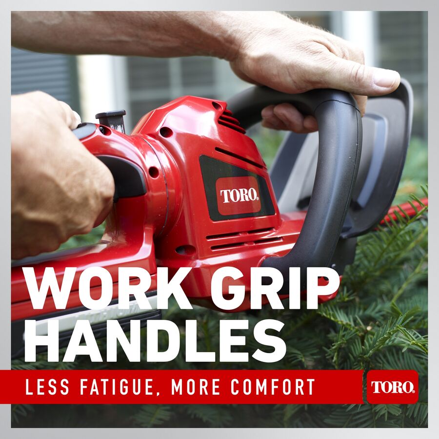 Toro 22 in. 20-Volt Max Lithium-Ion Cordless Hedge Trimmer