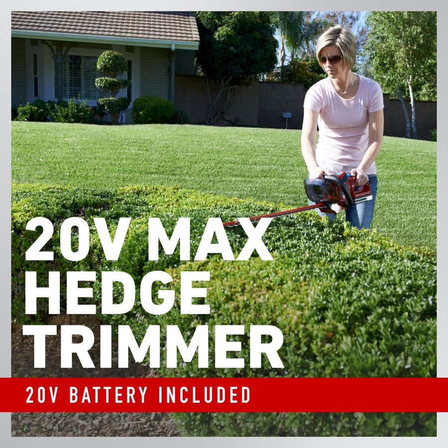 Toro 22 in. 20-Volt Max Lithium-Ion Cordless Hedge Trimmer