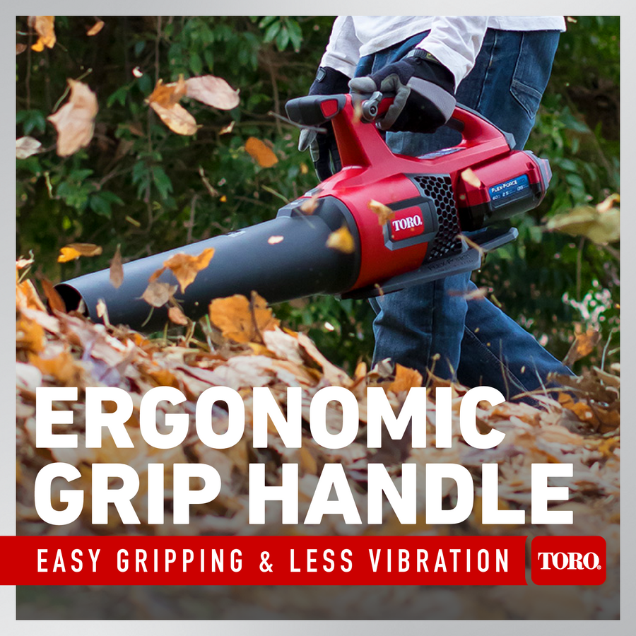 Toro 60V Max Brushless Cordless Leaf Blower, 605 CFM, Up to 120 MPH – 2.5Ah Battery & Charger Included (Model 51820)