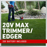 Toro 12 in. 20V MAX Lithium-Ion Cordless String Trimmer/Edger, Battery & Charger Included