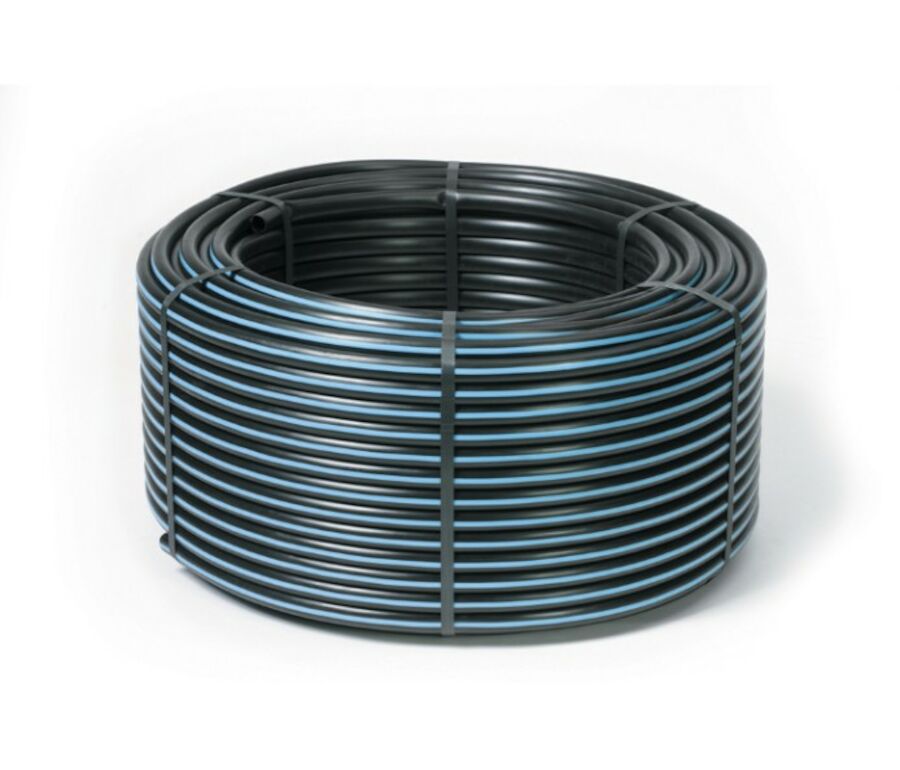 Toro Blue Stripe Polyethylene Drip Irrigation Tubing, 1/2 in. Diameter x 100 ft Length